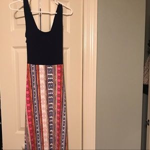 Gilli Juri 2fer Knit Maxi Dress